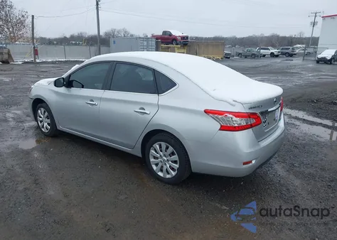 2014 Nissan Sentra S from USA, damaged, VIN 3N1AB7APXEY253622
